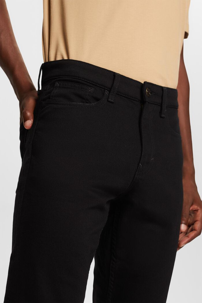 Mid-Rise Slim Jeans, BLACK RINSE, detail image number 2