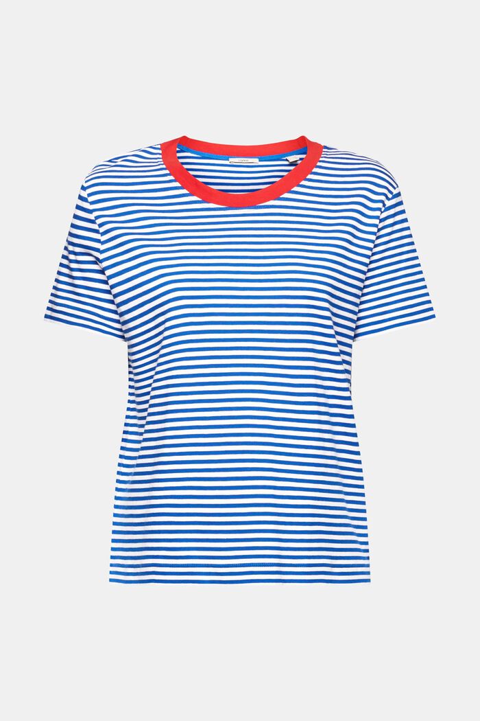 Striped t-shirt, BLUE, detail image number 5