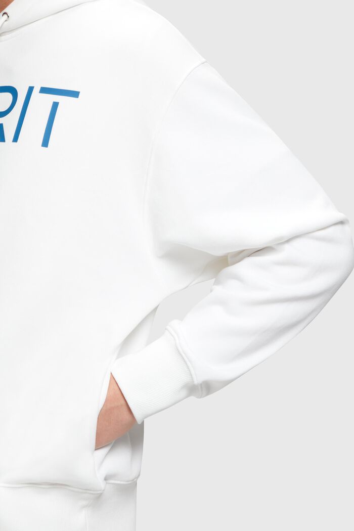 Logo hoodie, WHITE, detail image number 2
