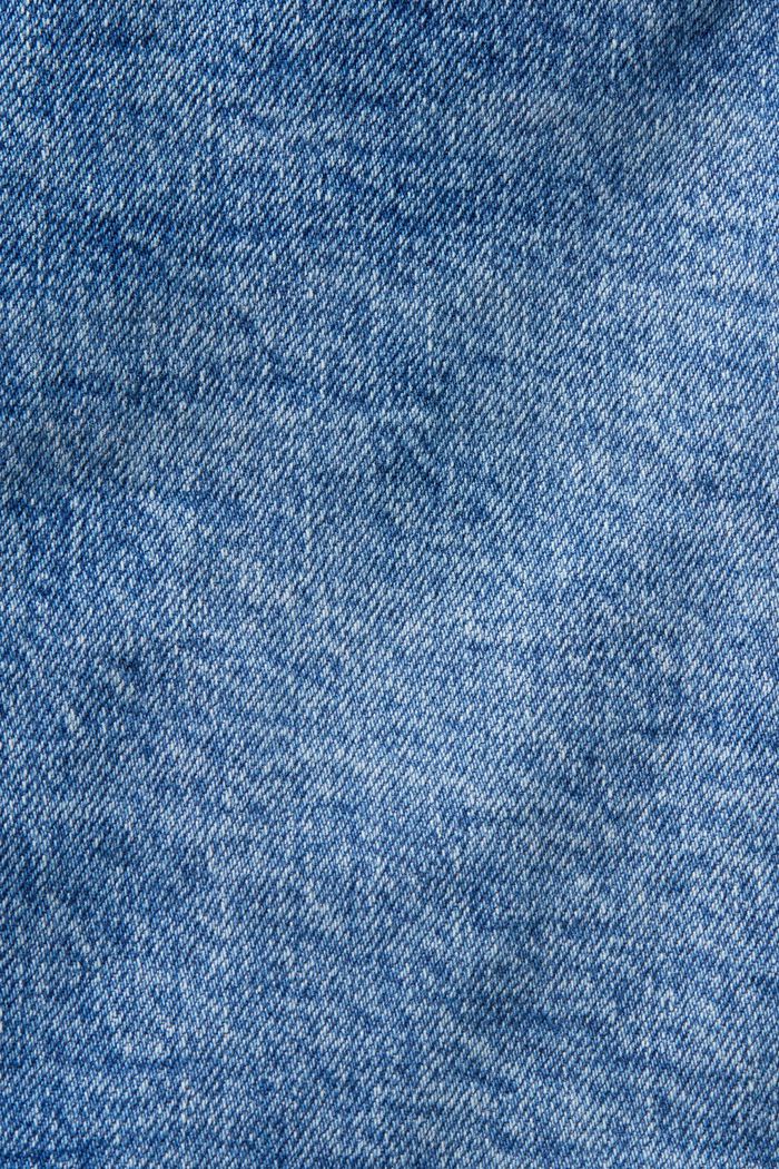 Denim Mini Skirt, BLUE LIGHT WASHED, detail image number 6