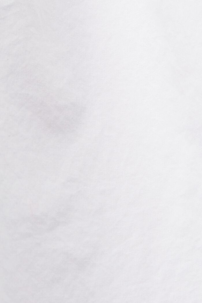 Woven mini skirt, 100% cotton, WHITE, detail image number 6