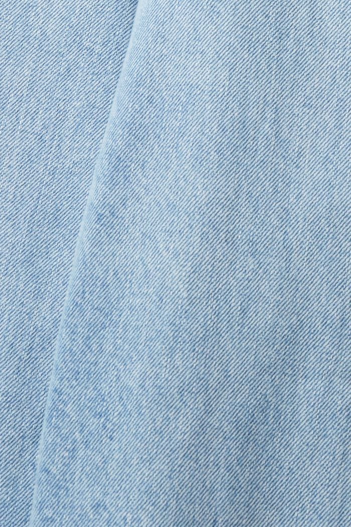 Mid-Rise Wide Jeans, BLUE LIGHT WASHED, detail image number 6