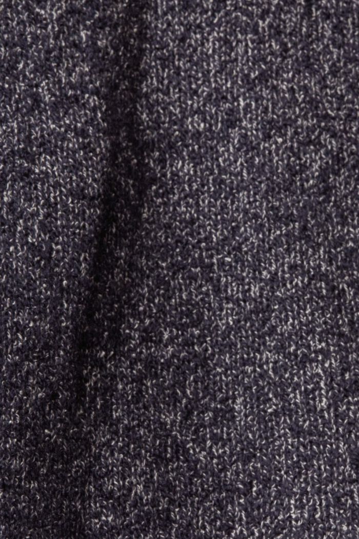 Knitted shorts, NAVY, detail image number 1