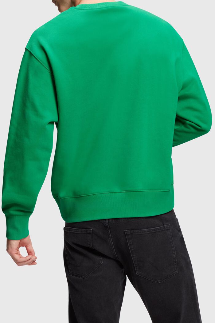 Logo sweatshirt, GREEN, detail image number 1