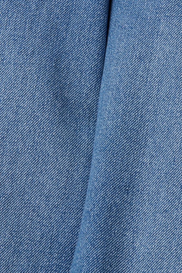 Balloon fit sustainable cotton jeans, BLUE MEDIUM WASHED, detail image number 7