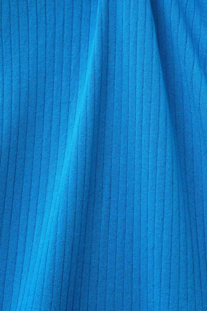 Knitted Mini Dress, BLUE, detail image number 5