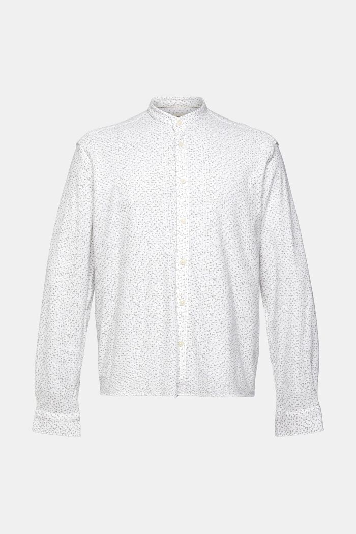 Patterned shirt, WHITE, detail image number 6