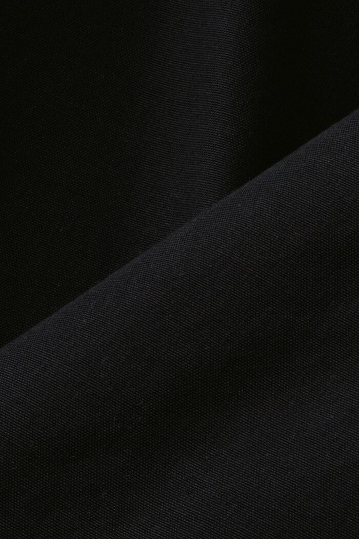 Mid-Rise Straight Carpenter Trousers, BLACK, detail image number 6