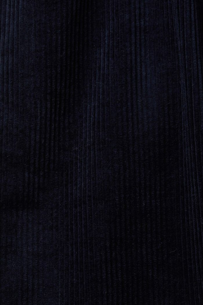 Mom fit cord trousers, NAVY, detail image number 5