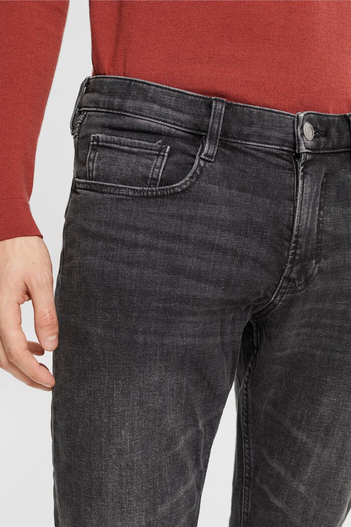 Slim fit jeans, BLACK MEDIUM WASHED, detail image number 2