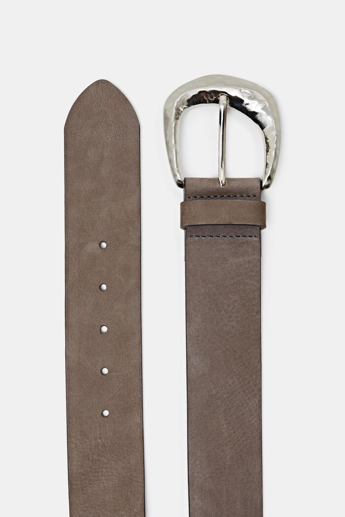 Leather Belt, TAUPE, detail image number 1