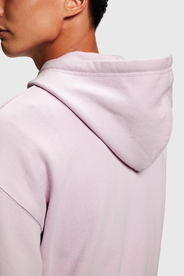 Unisex sweatshirt with a hood, LAVENDER, detail image number 5