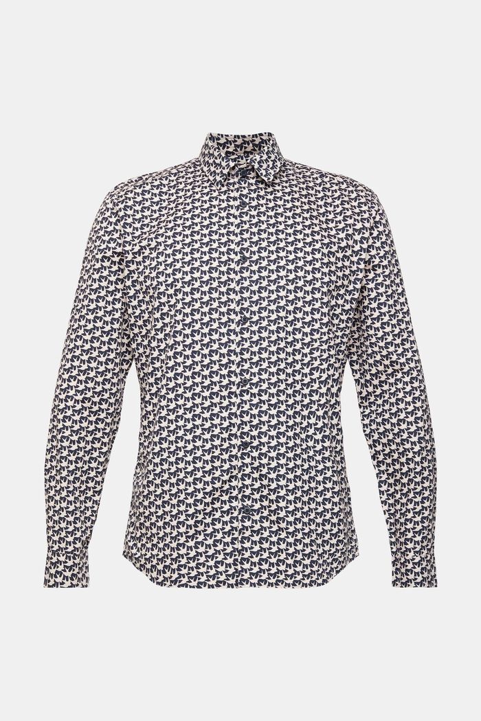 All-over print shirt, NAVY, detail image number 6