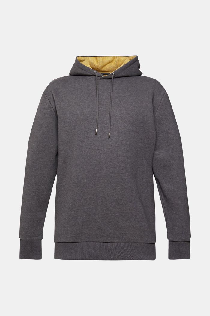 Sweatshirt hoodie, DARK GREY, detail image number 2
