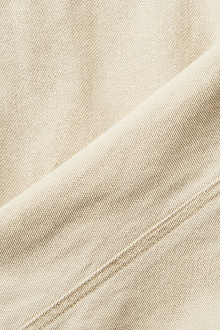 Heavy cotton straight fit chinos, SAND, detail image number 6