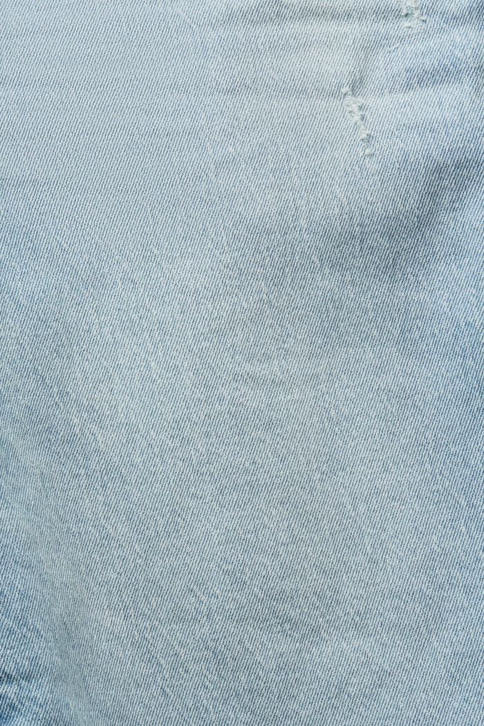 Jeans bermuda shorts, BLUE BLEACHED, detail image number 5