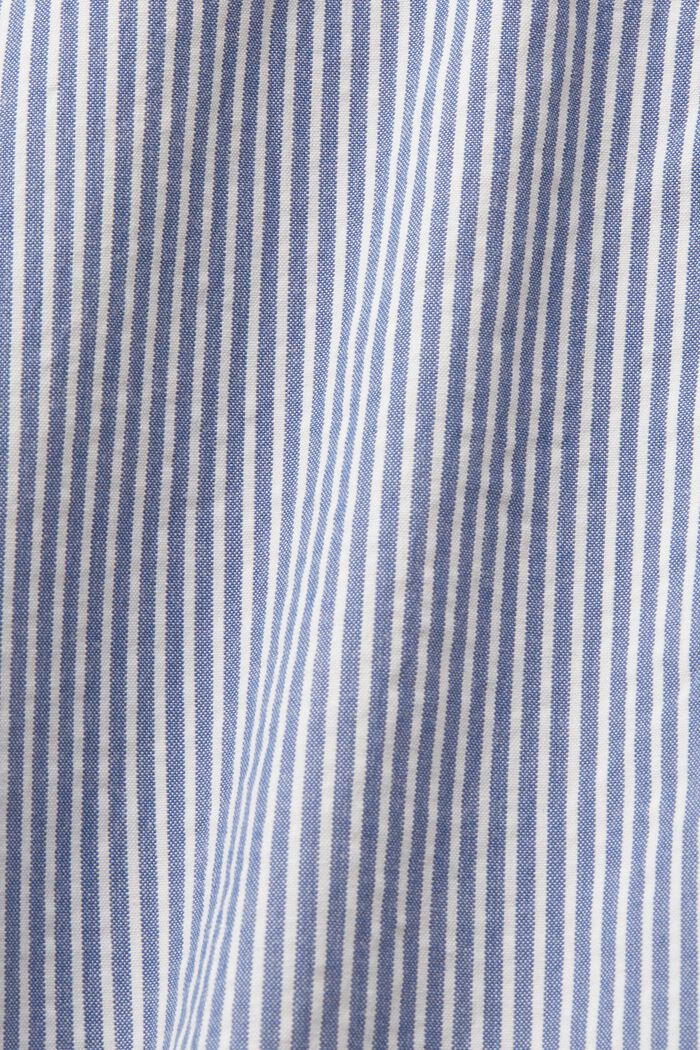 Striped chino shorts, 100% cotton, BLUE, detail image number 7