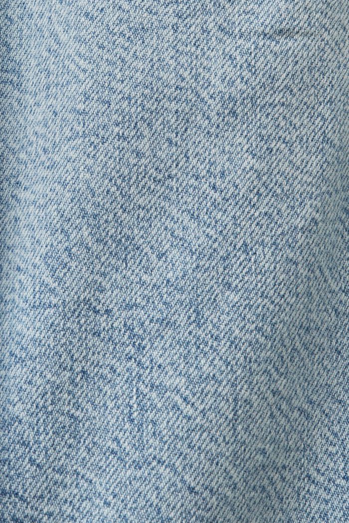 Jeans bermuda shorts, BLUE BLEACHED, detail image number 6