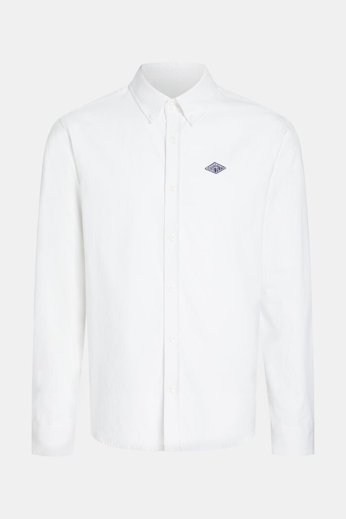 ESPRIT x Rest & Recreation Capsule Oxford Shirt, WHITE, detail image number 6