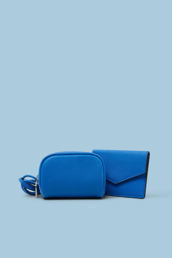 Mini Pouch Bag, BRIGHT BLUE, detail image number 0