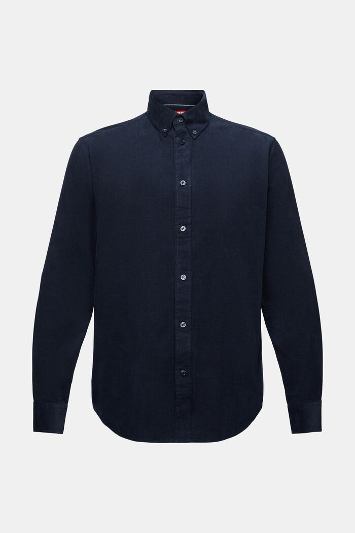Corduroy shirt, 100% cotton, PETROL BLUE, detail image number 6