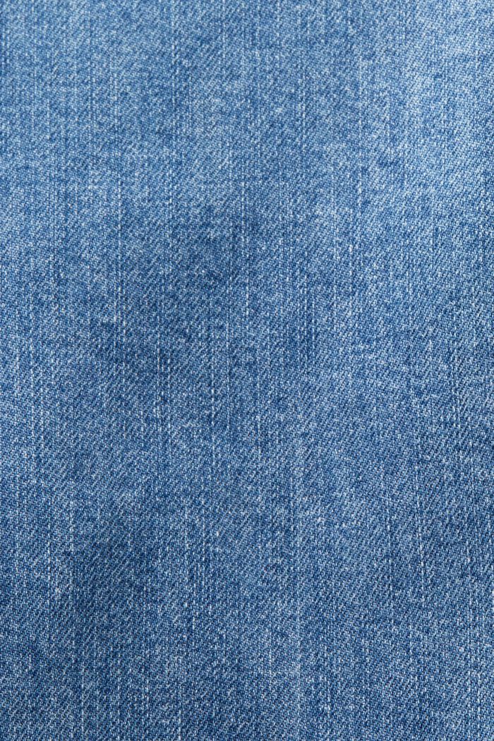 High-Rise Slim Jeans, BLUE LIGHT WASHED, detail image number 5