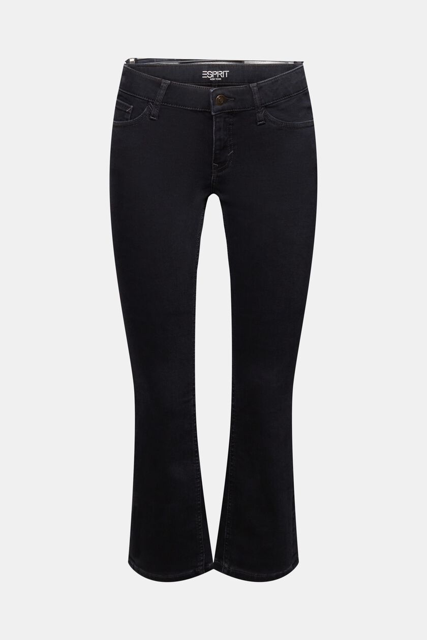 Bootcut Mid-Rise Cropped Jeans