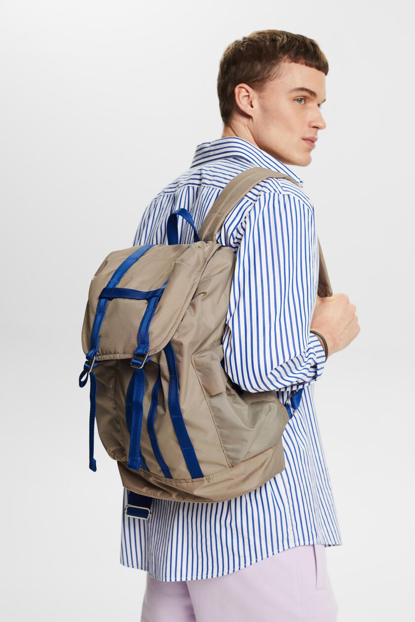 Two-Tone Ripstop Backpack