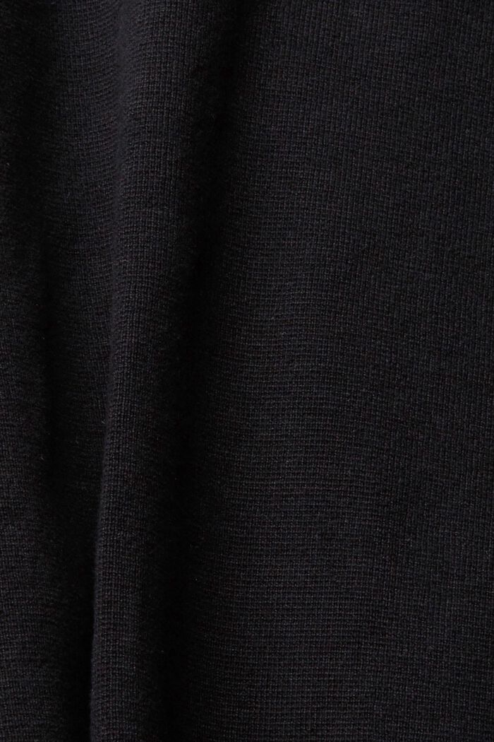 Cardigan with zip, BLACK, detail image number 5