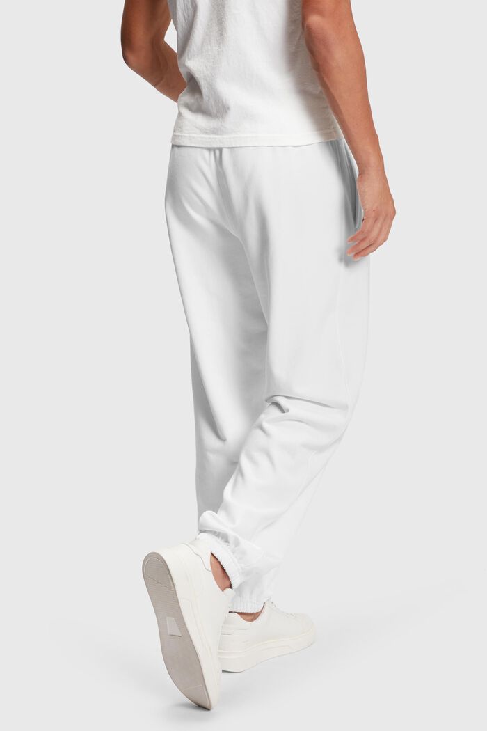Relaxed logo joggers, WHITE, detail image number 1