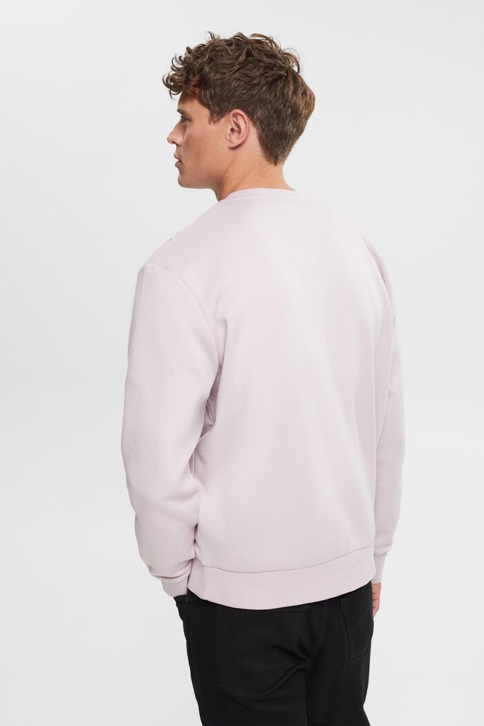 Sweatshirt with a zip pocket, LAVENDER, detail image number 4