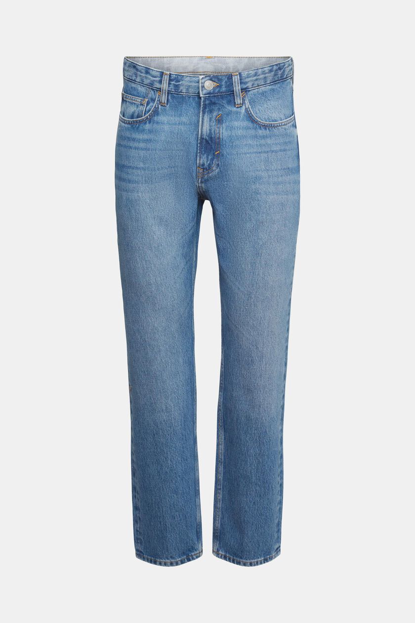 Jeans with a straight leg, organic cotton