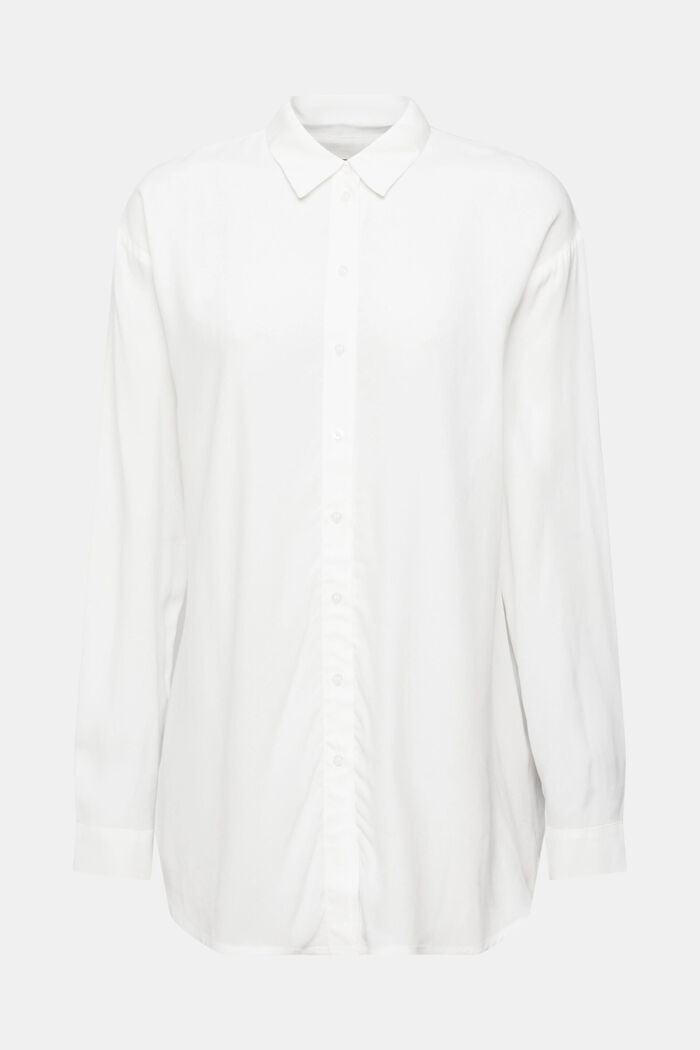 Shirt blouse, LENZING™ ECOVERO™, OFF WHITE, detail image number 2