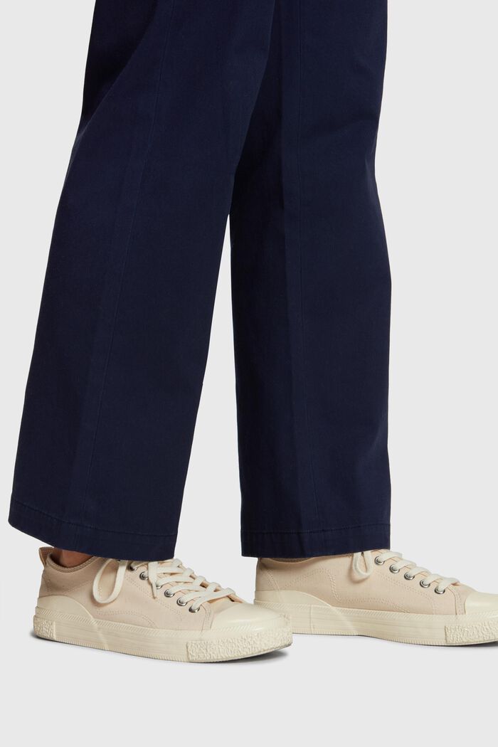 Low-rise chinos, NAVY, detail image number 3