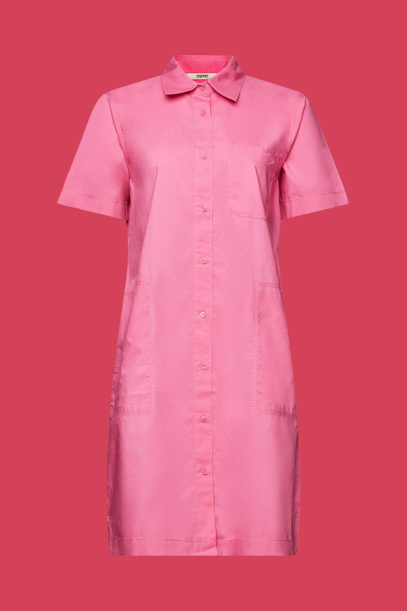 Mini shirt dress, 100% cotton