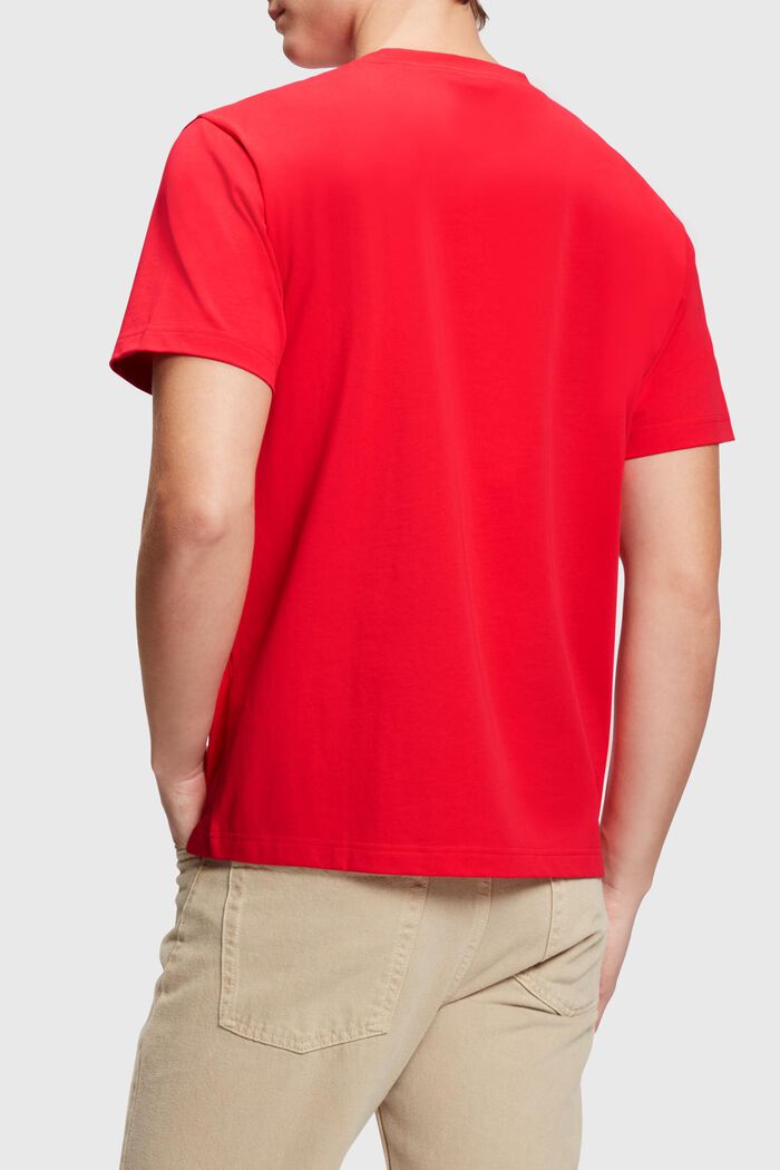 Logo t-shirt, ORANGE RED, detail image number 1