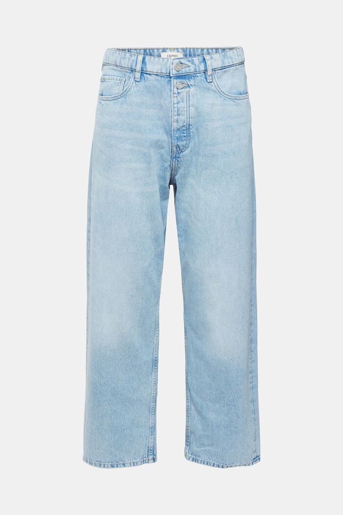 Mid-Rise Loose Jeans, BLUE BLEACHED, detail image number 7