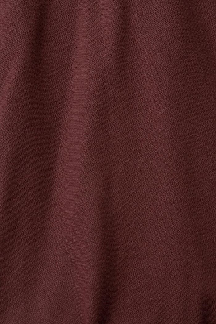 Long sleeve polo shirt, BORDEAUX RED, detail image number 1
