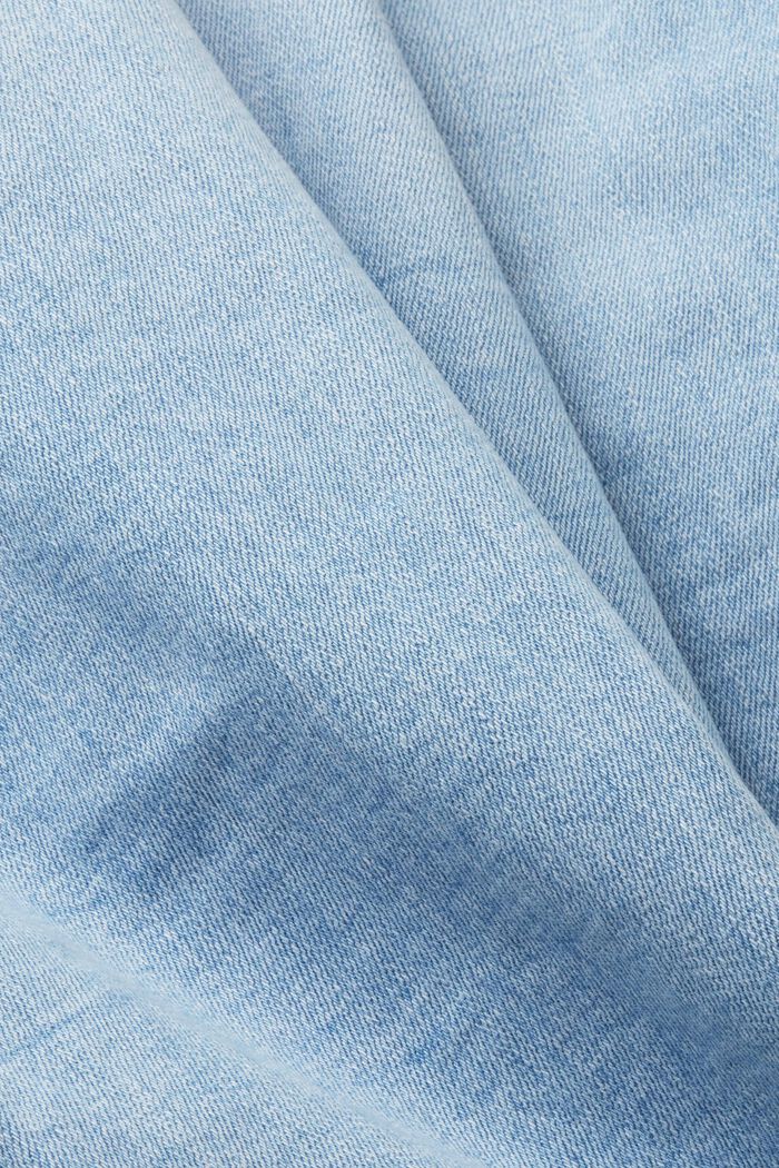 Mid-rise slim fit jeans, BLUE BLEACHED, detail image number 5