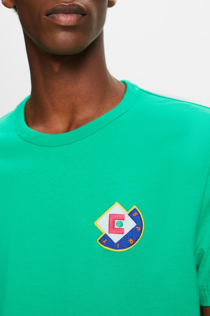 Graphic Logo T-Shirt, GREEN, detail image number 1
