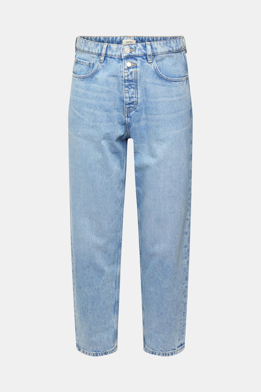 Mid-Rise Wide Jeans