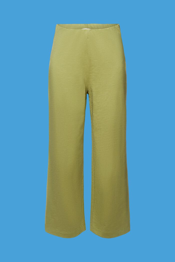 Jersey culotte, 100% cotton, PISTACHIO GREEN, detail image number 6