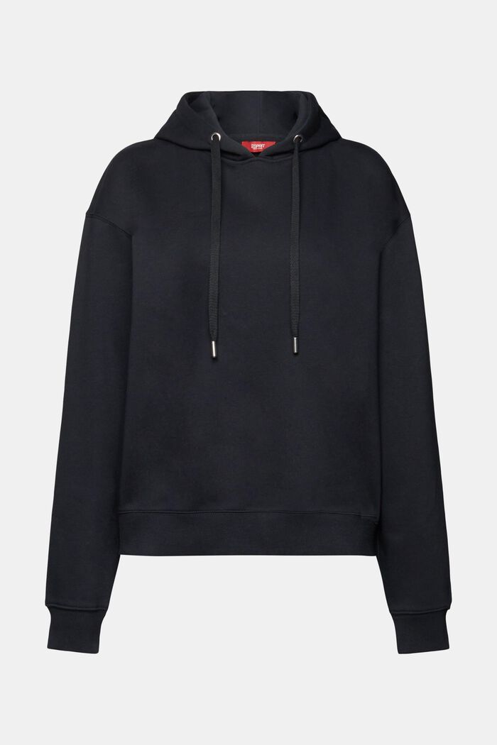 Recycled: oversized hoodie, BLACK, detail image number 7