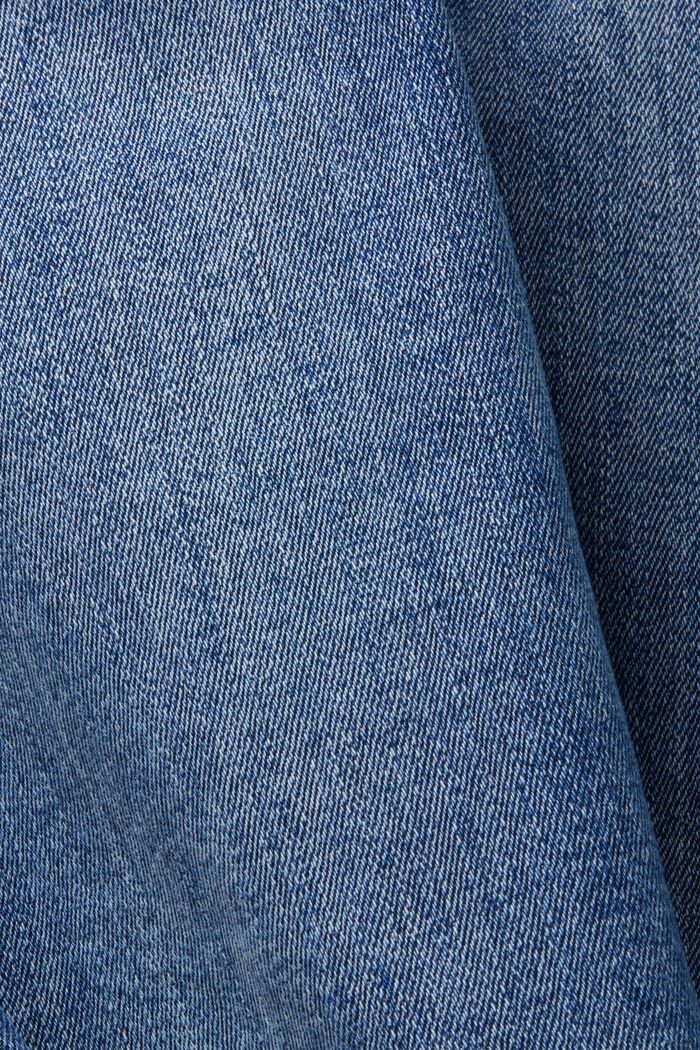 Mid-Rise Straight Jeans, BLUE MEDIUM WASH, detail image number 6