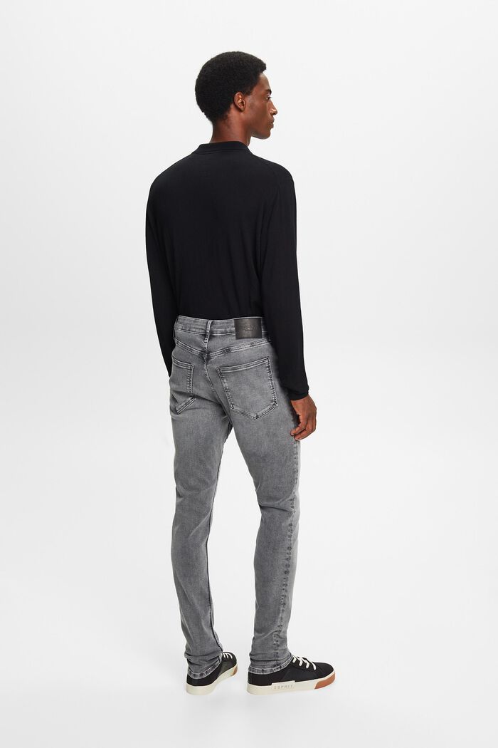 Mid-Rise Skinny Jeans, GREY LIGHT WASHED, detail image number 3
