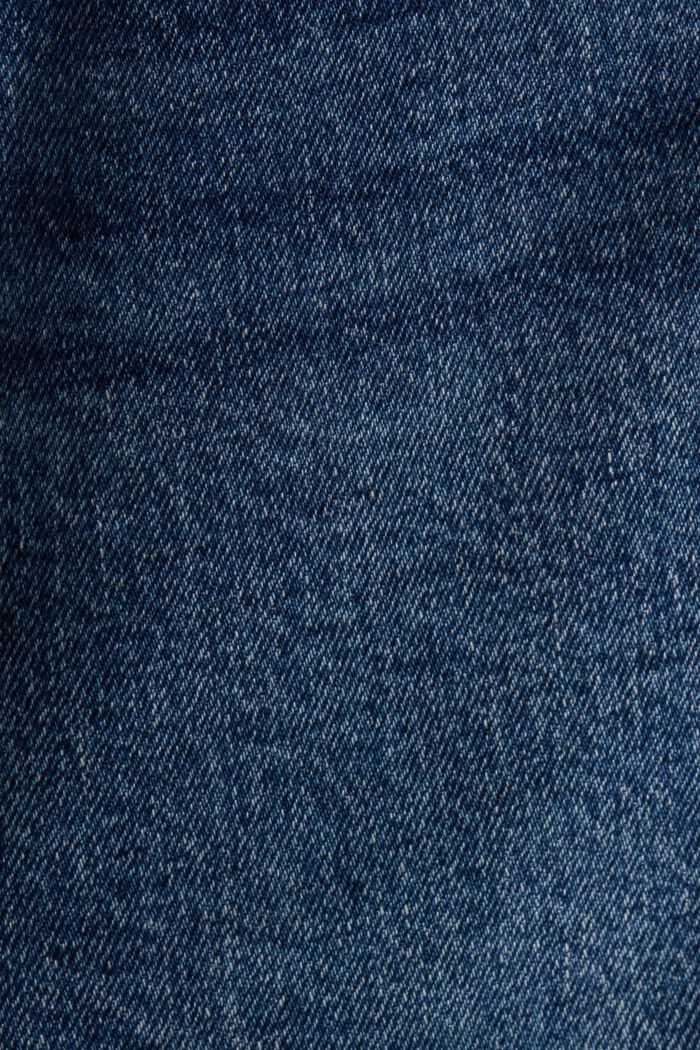 Mid-Rise Regular Tapered Jeans, BLUE DARK WASHED, detail image number 5