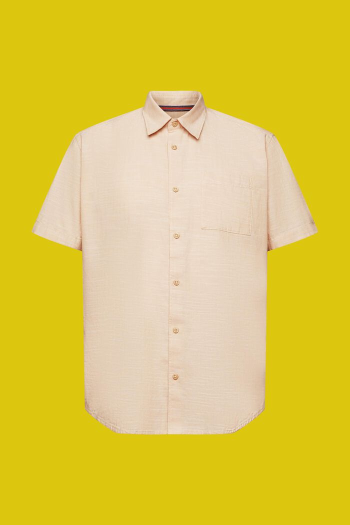Cotton Button Down Shirt, SAND, detail image number 5