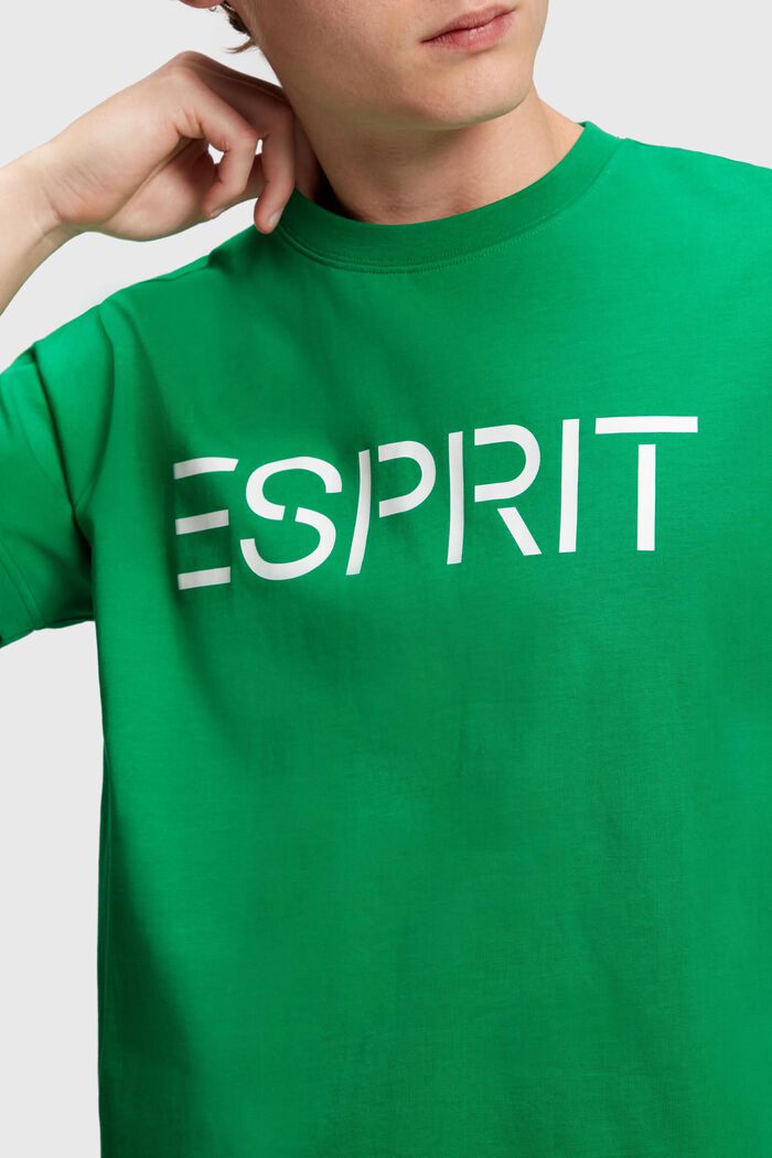 Logo t-shirt, GREEN, detail image number 2