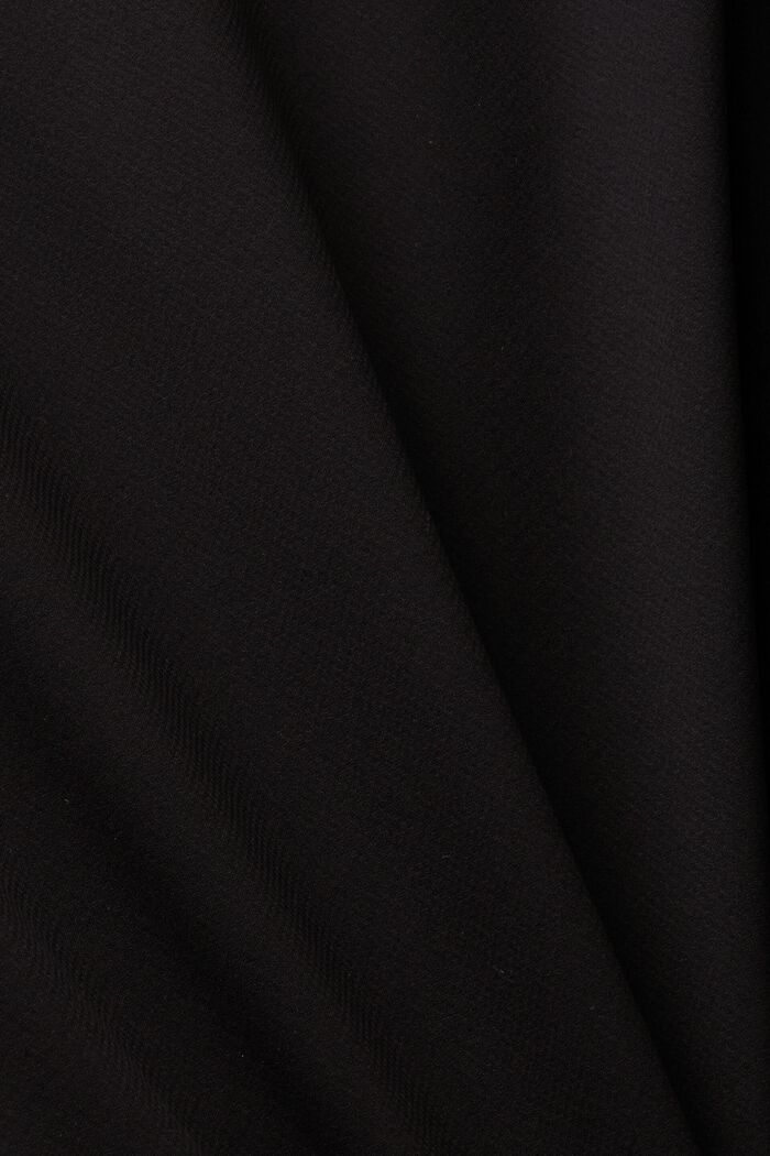 Softshell jacket with a hood, BLACK, detail image number 5