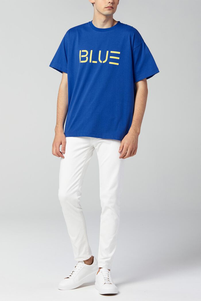 Color Capsule T-shirt, BLUE, detail image number 3